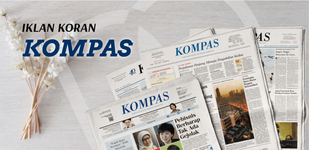 Iklan Pengumuman Koran Kompas