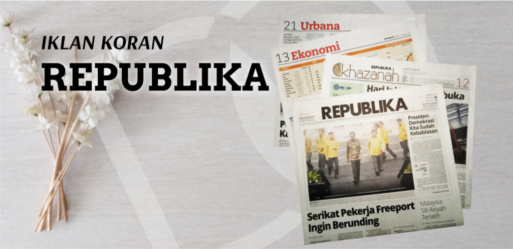 Iklan Pengumuman Koran Republika