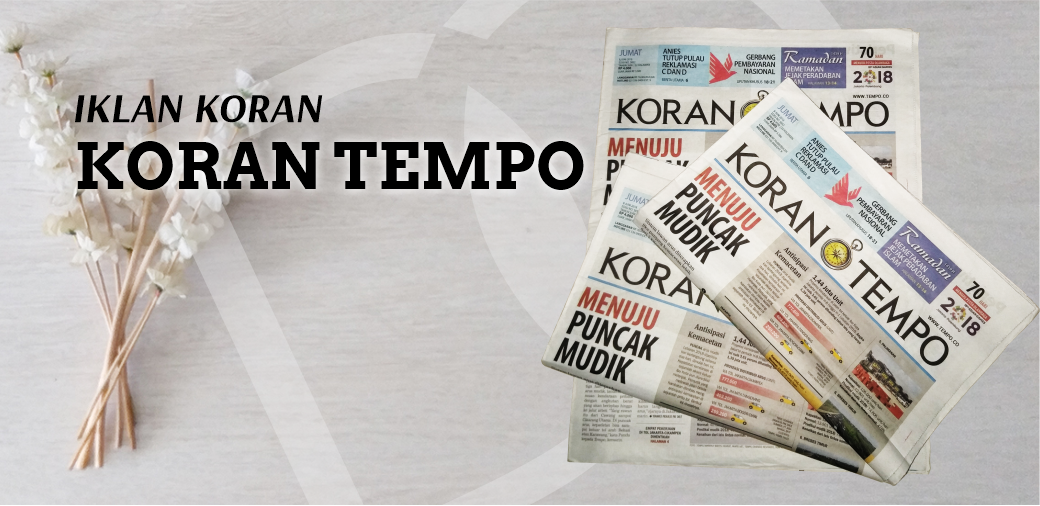 Iklan Pengumuman Koran Tempo